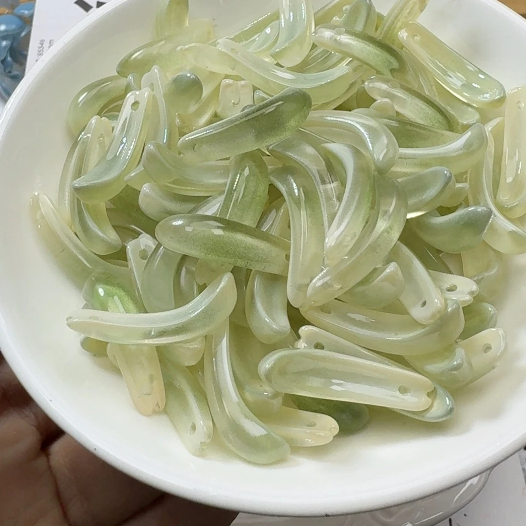 玻璃24号微瑕菊花100个