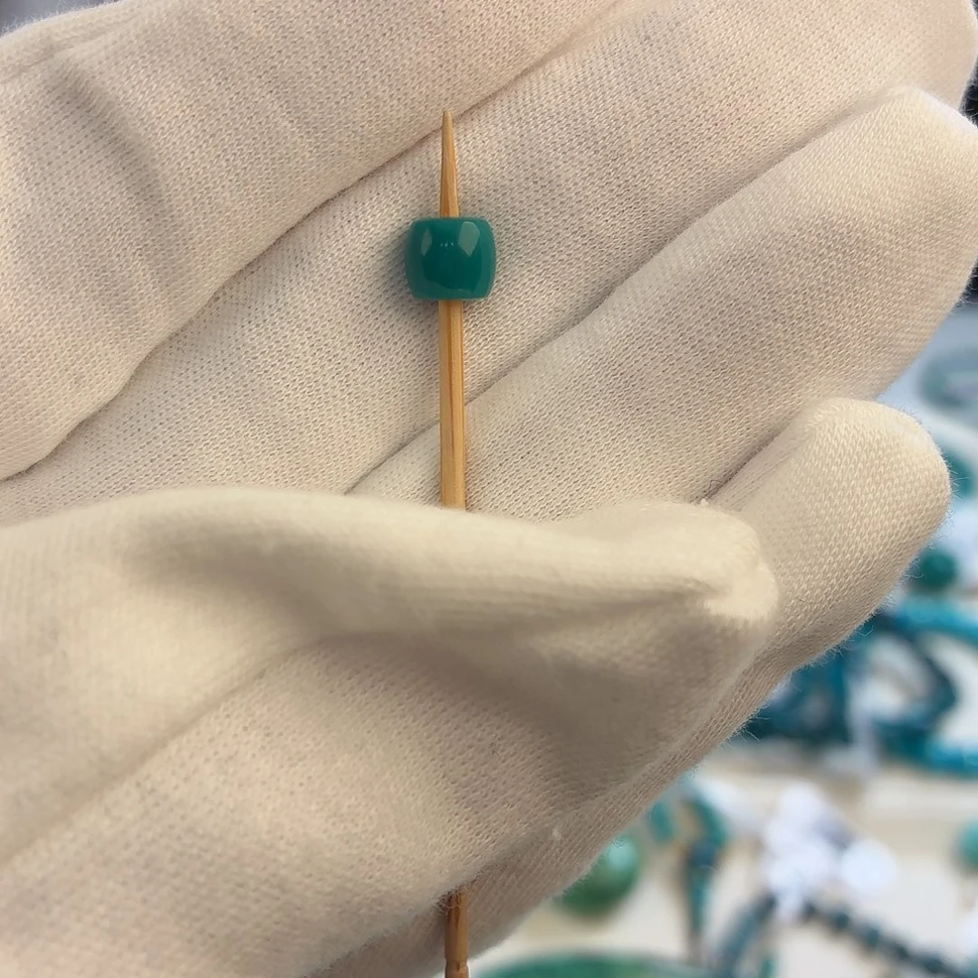 绿松石未镶嵌挂件6mm