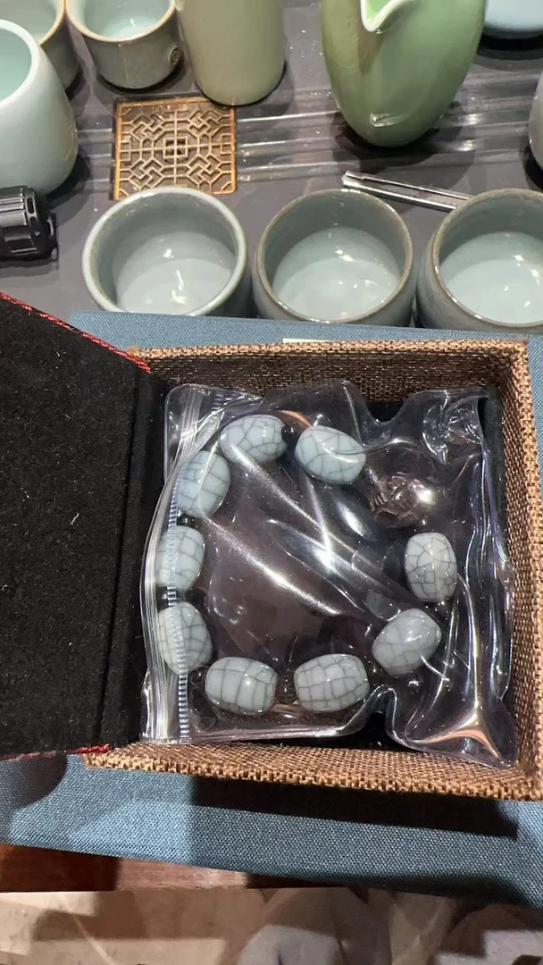 陶瓷手链 手串汝州原产地原矿打造