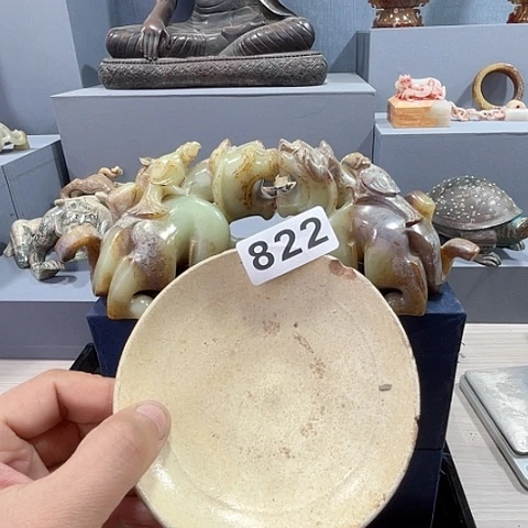 摆件闲**鹤瓷器制作与工艺学基础研究的专业机构