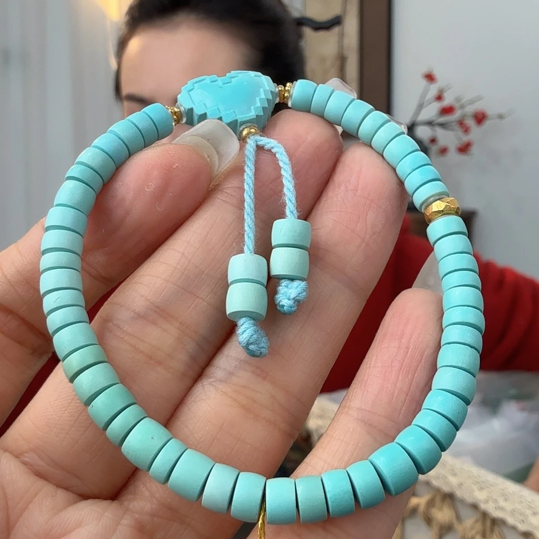 绿松石18K金镶嵌珠宝奇石