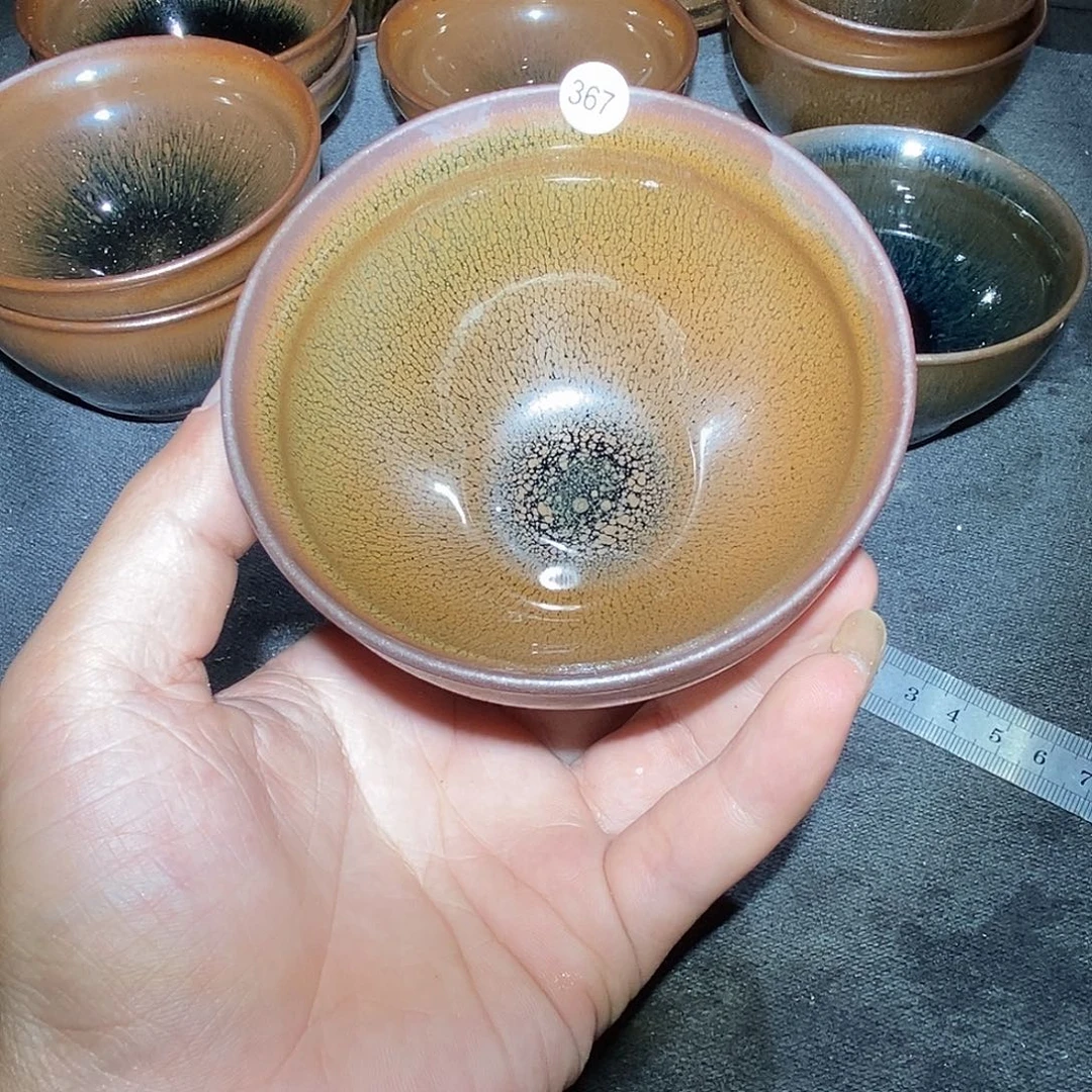 浙***院茶盏禄存建盏主人杯367