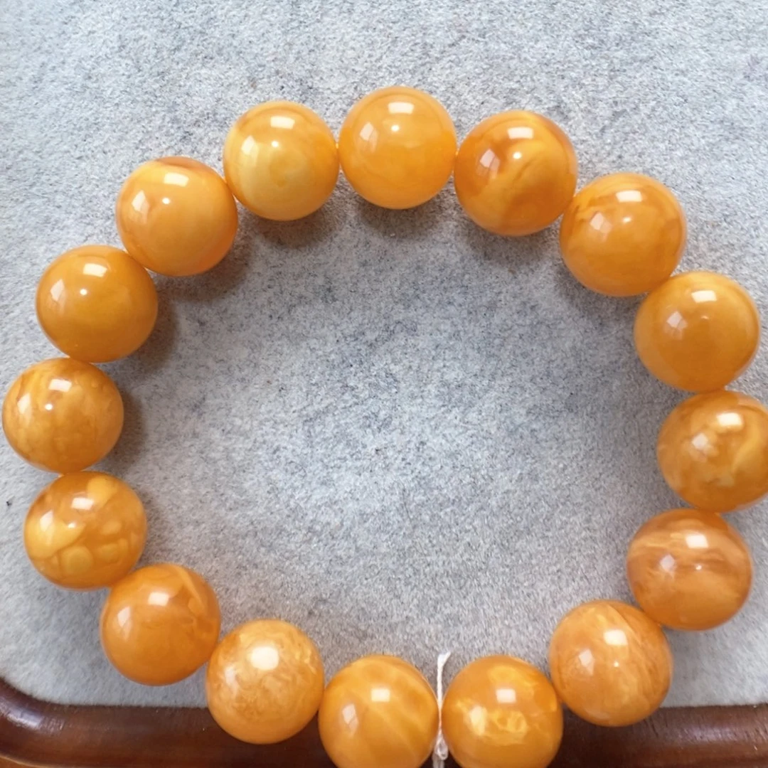 蜜蜡未镶嵌手串蜜蜡