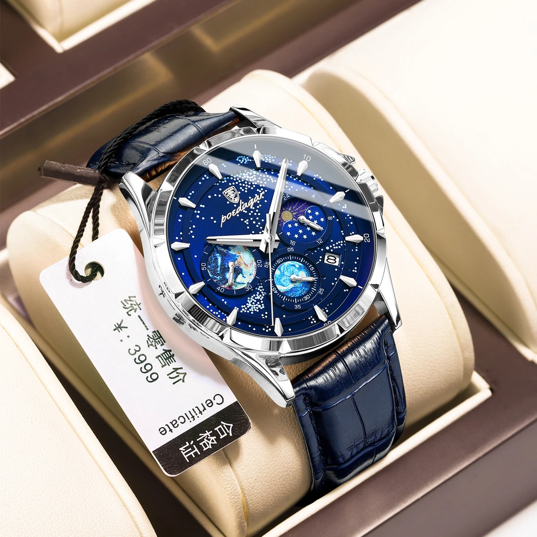 多功能经典气质金典酷炫男士腕表手表轻奢高档时尚百搭防水潮流