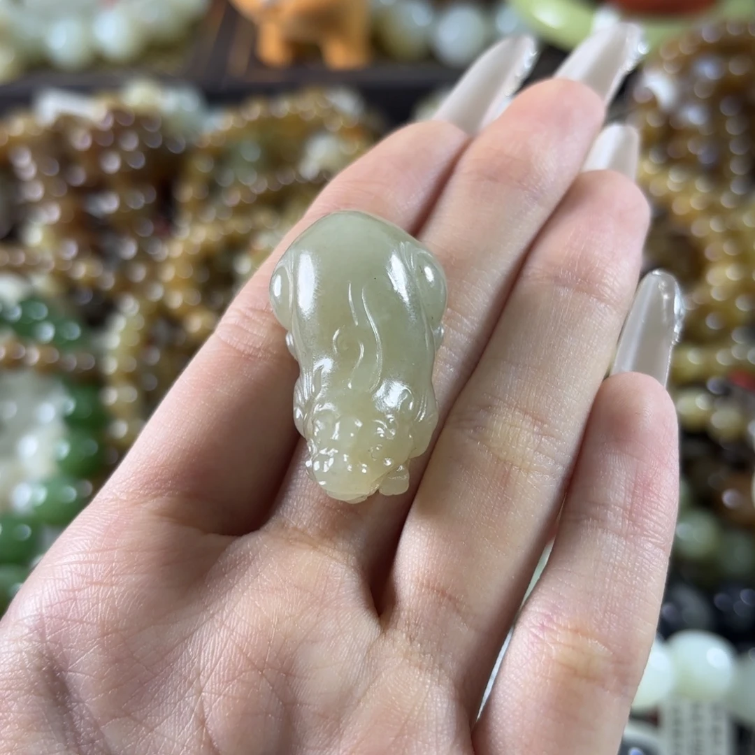 和田玉未镶嵌手链106