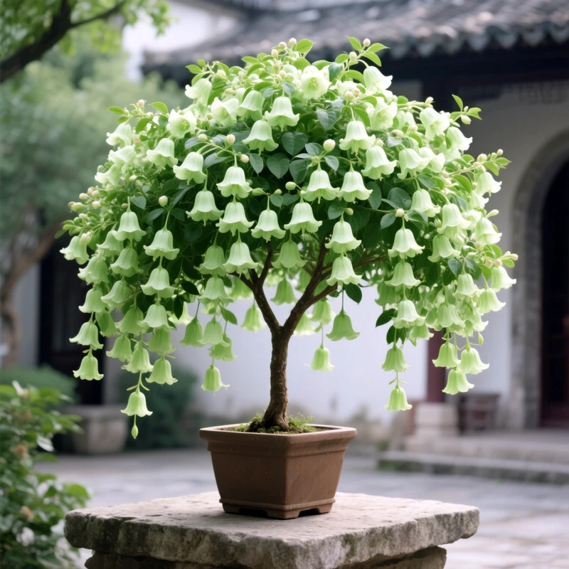 浓香型风铃兰花阳台盆栽可爬藤花卉植物室内四季开花鲜花易活绿植