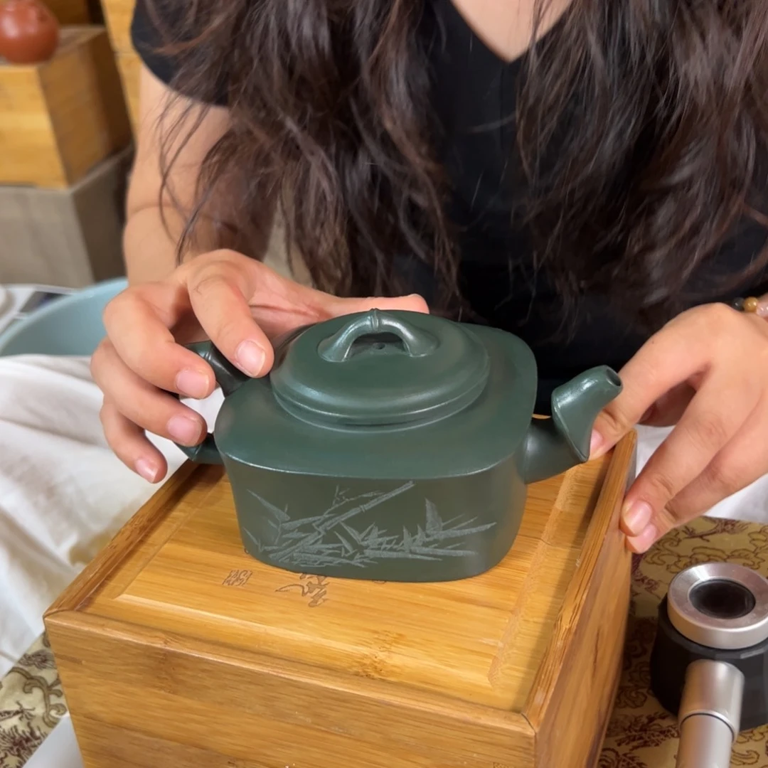 茶壶紫砂原矿紫砂壶
