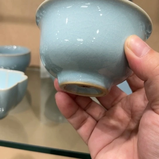 瓷片陶瓷茶具汝瓷茶具