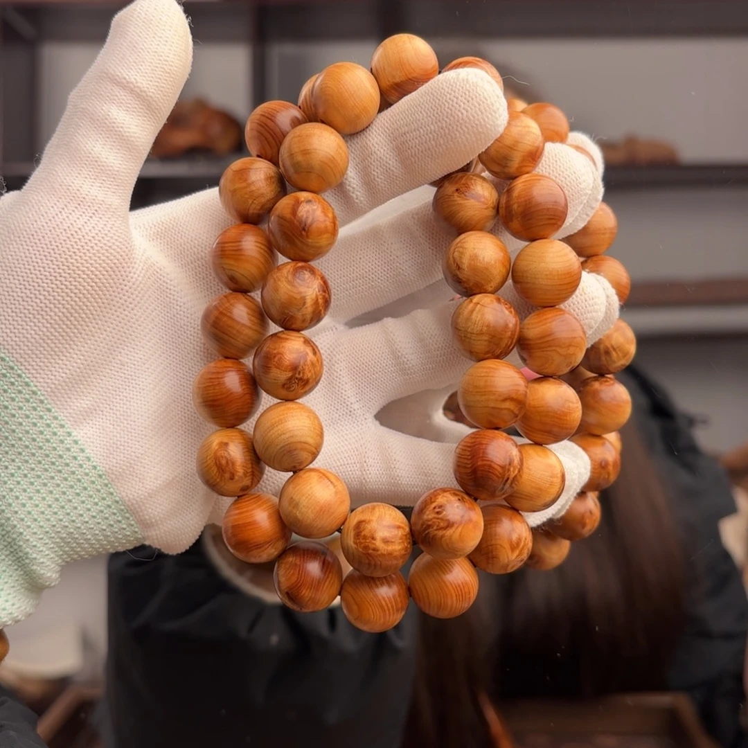 手串/手链柏木（崖柏） 1.5火焰闪电36手持瘤包薄荷香