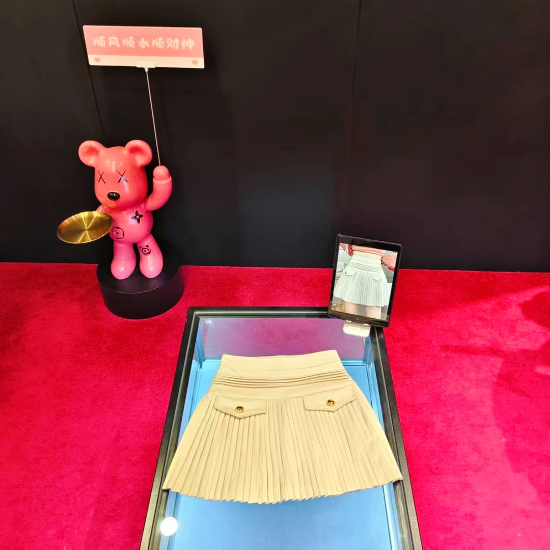 +255 新款时尚气质高腰百褶短裙显瘦百搭