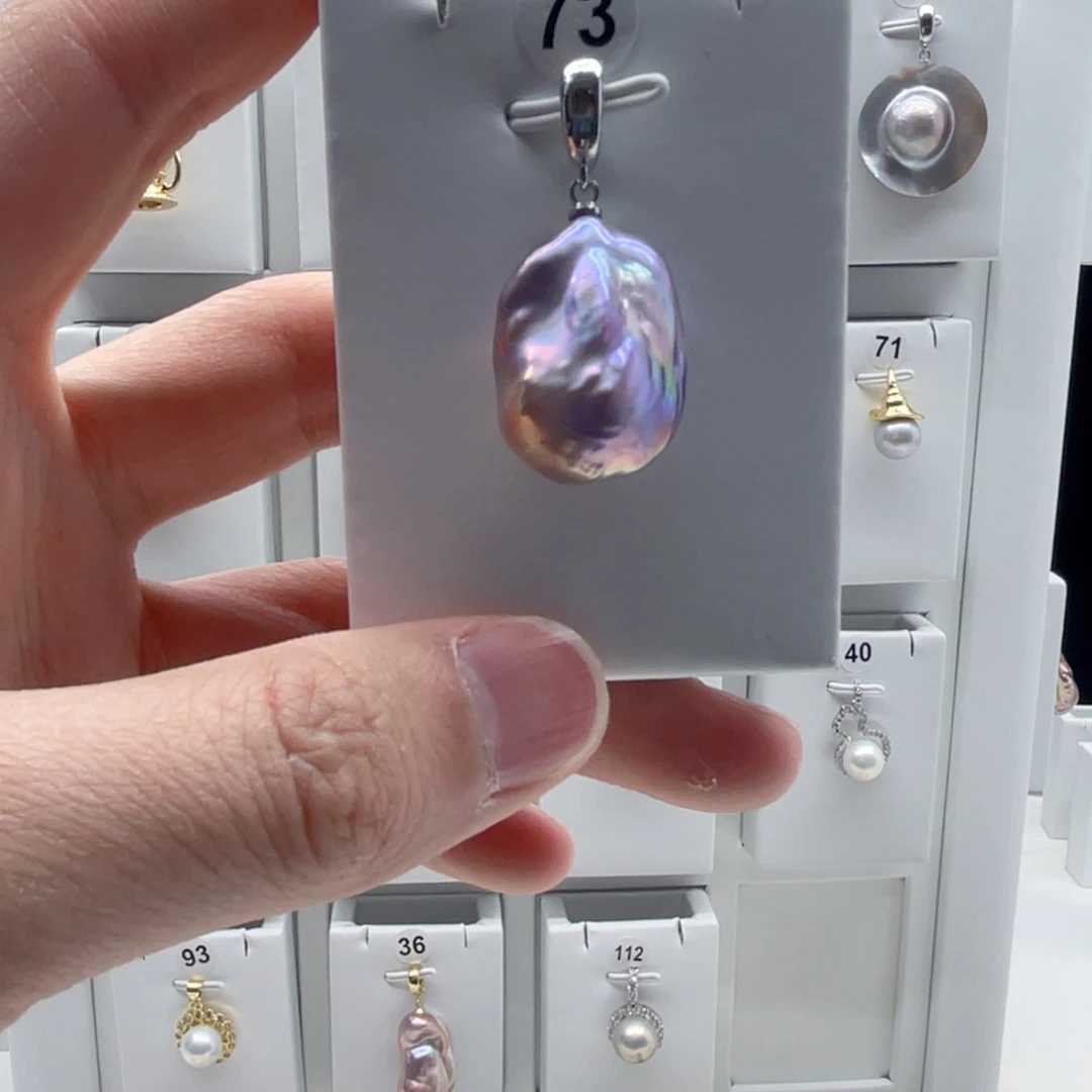 颈饰合金淡水珍珠