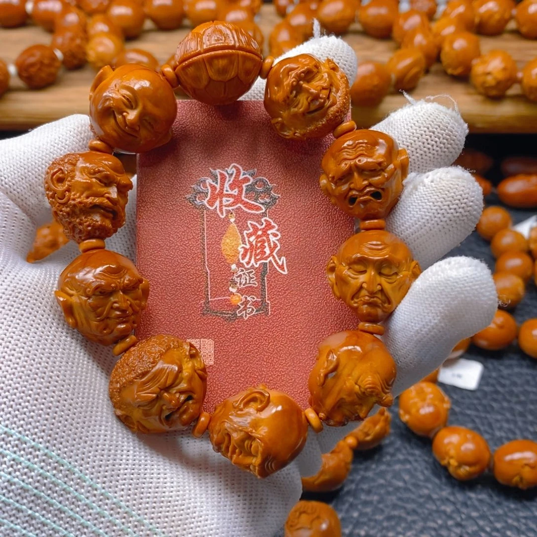 手串/手链橄榄核刘**＃许忠英2.2悬眉罗汉