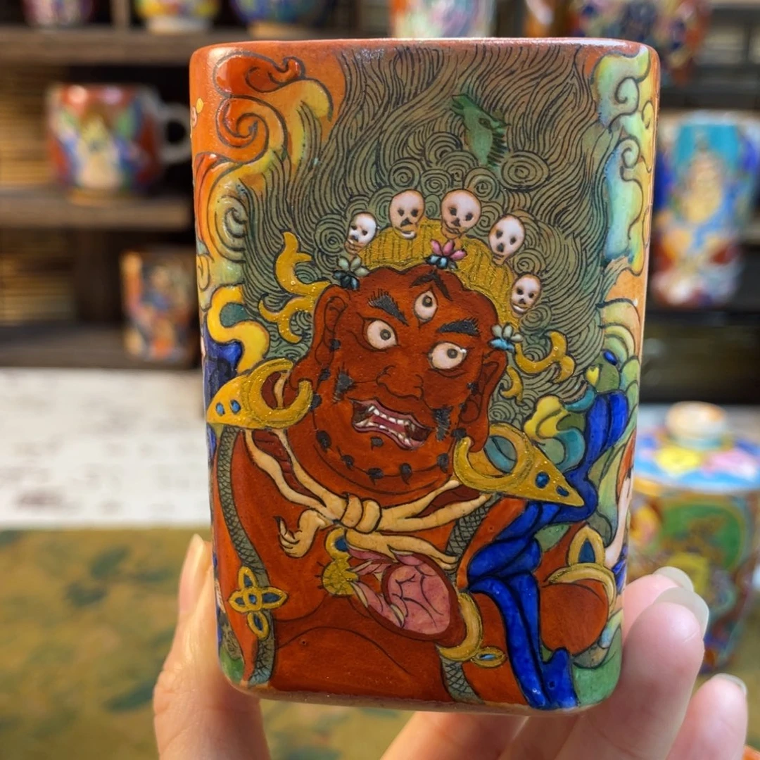 马头明王四方志野杯