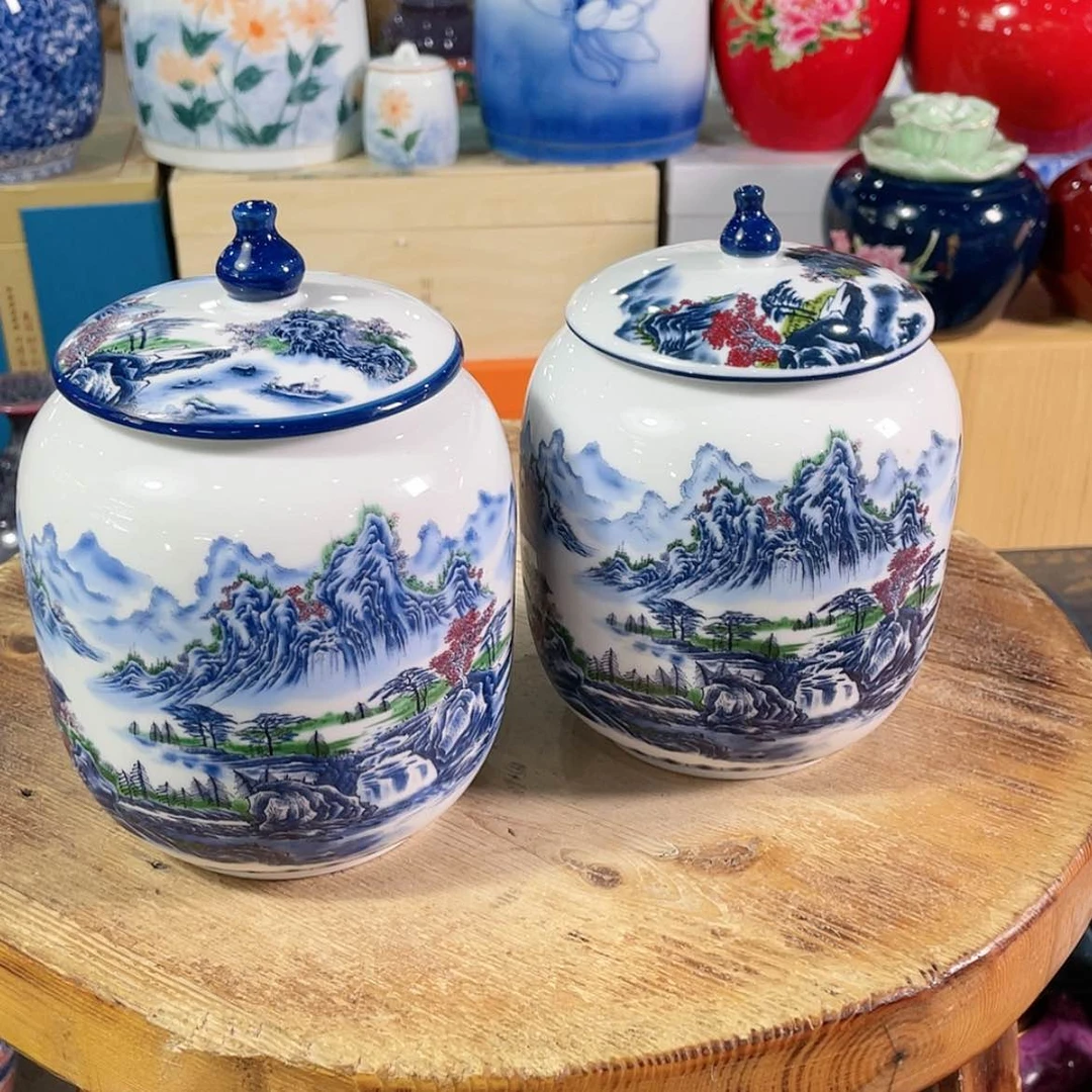 【闪购商品】罐陶瓷茶叶罐密封罐
