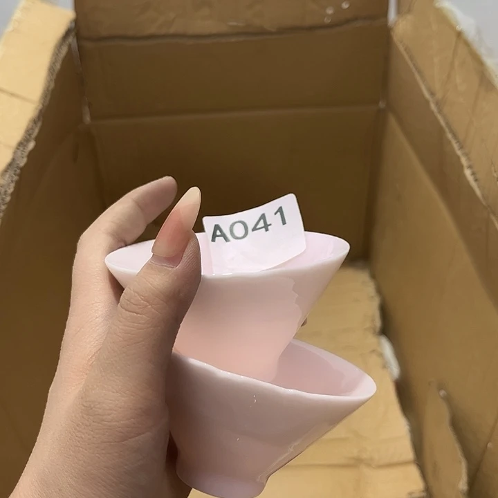 瓷片茶摆件工艺品摆件666