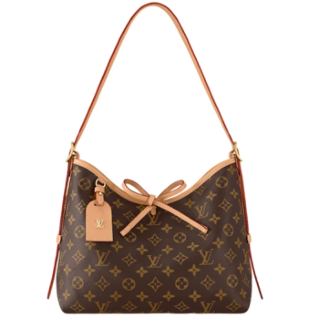 未使用 LouisVuitton/路易威登 carryall小号纯芯片单肩斜挎包