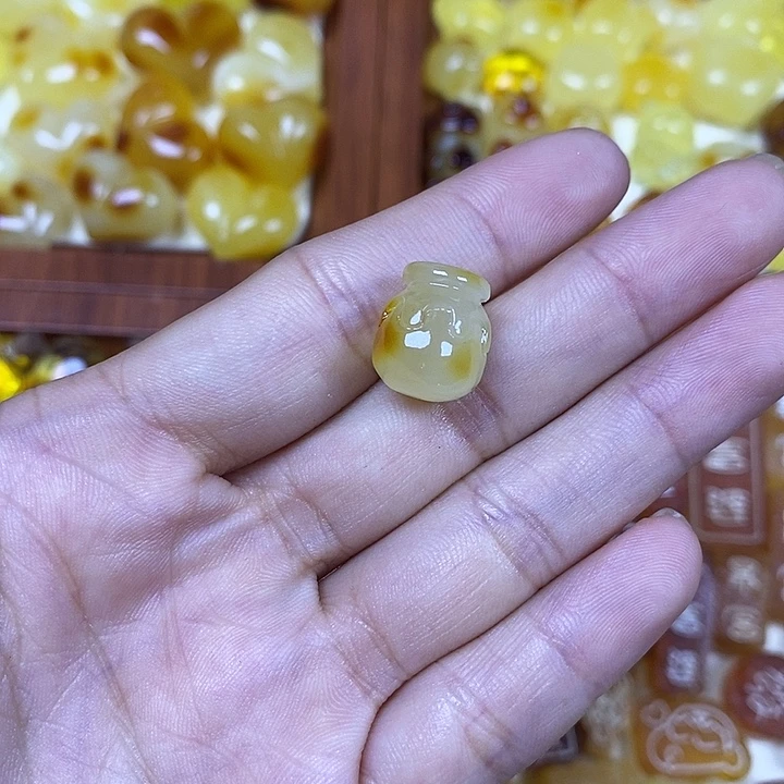 吊坠橄榄核蜂蜜罐22