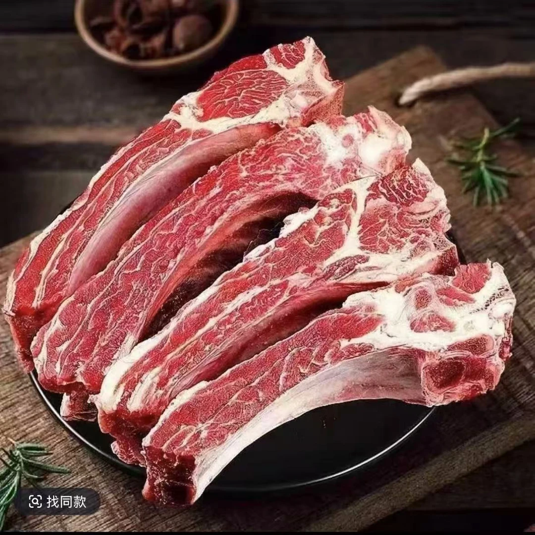 【顺丰/京东】原切牛肋条/排手把肉牛肋骨新鲜冷冻牛排骨五斤装