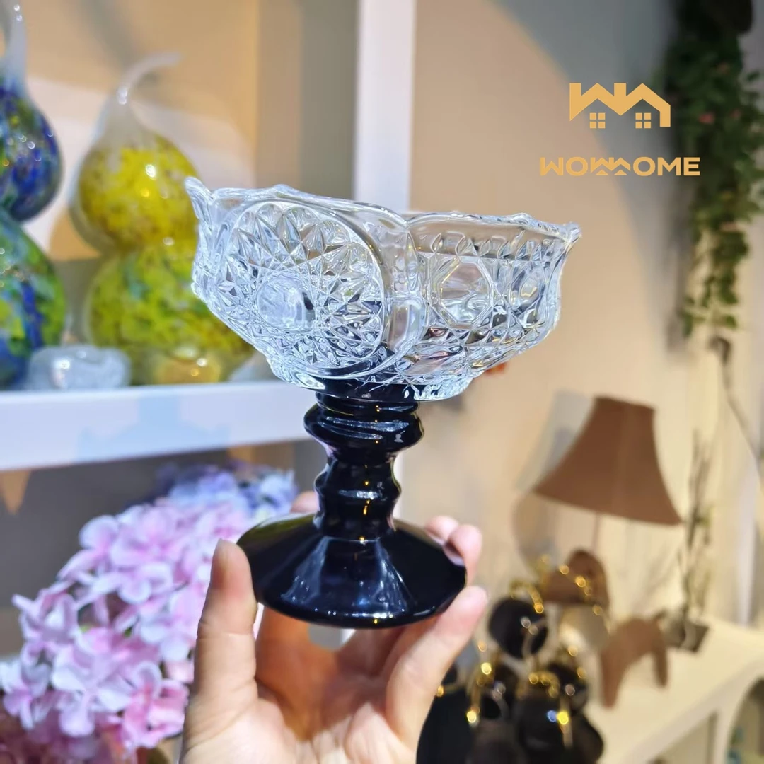 惊喜家2只高颜值杯子太阳花甜品碗冰激凌杯玻璃杯高级小众杯子