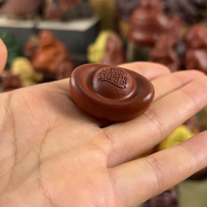 茶宠紫砂紫砂小元宝