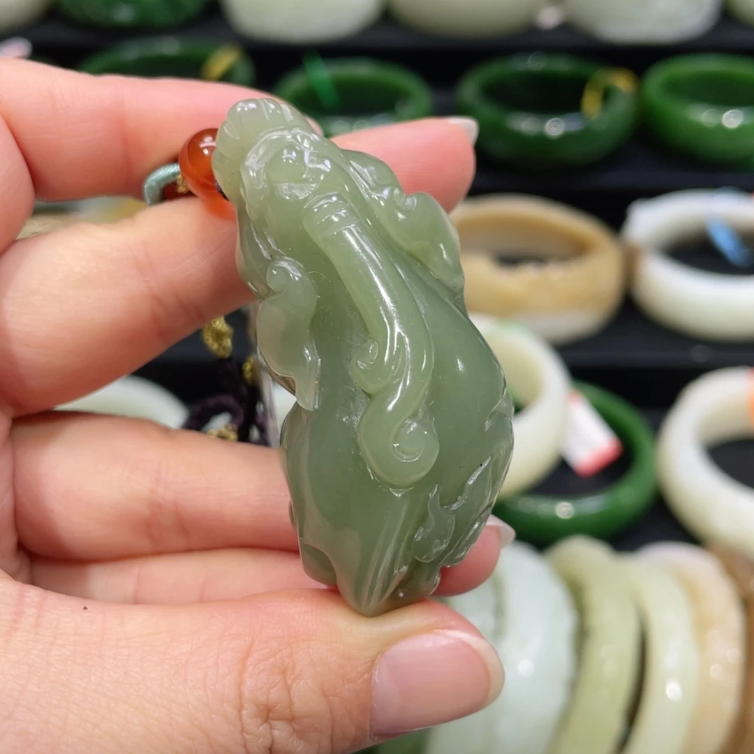 吊坠(不含链)未镶嵌和田玉