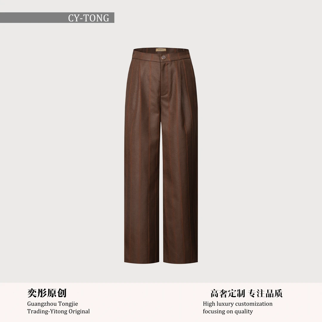 【彤姐原创】秋季休闲风时尚直筒裤子W25D705