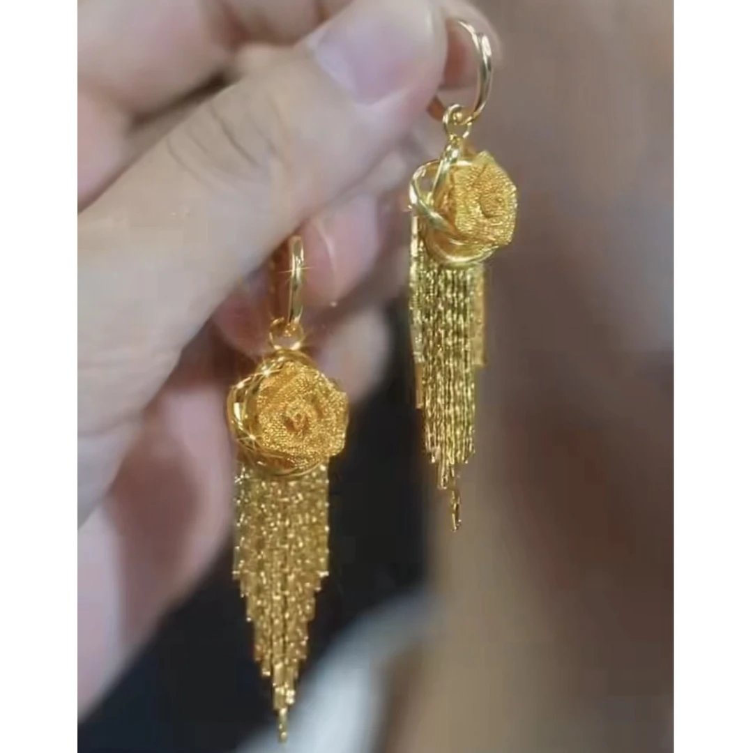 铜合金耳饰 新款轻奢【气质佳人】优雅气质时尚大方百搭耳环0393