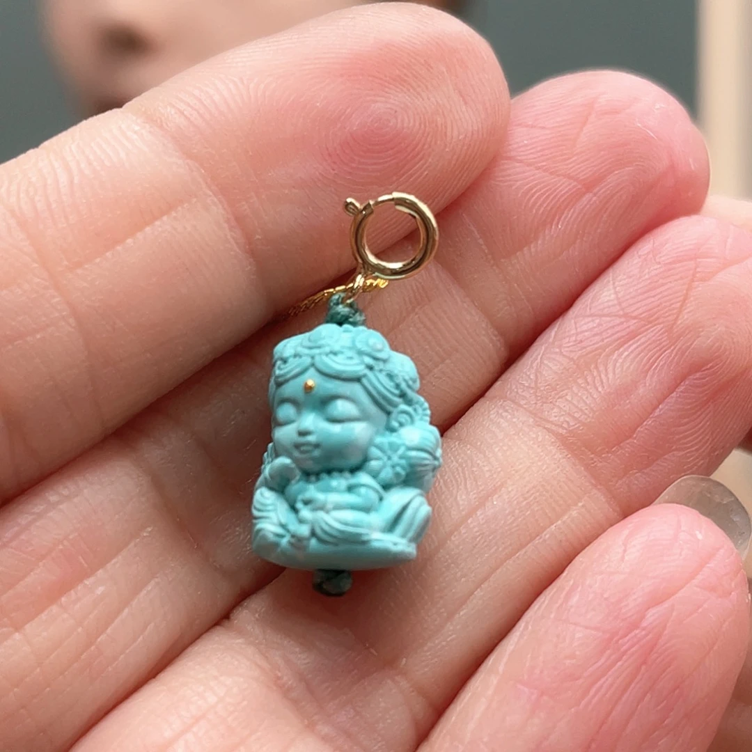 熙***主未镶嵌绿松石颈饰