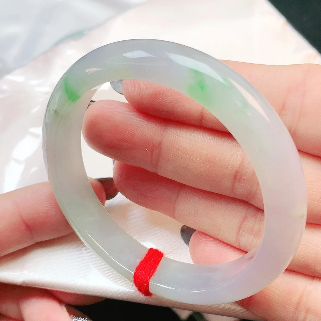 未镶嵌手镯翡翠正圈2896