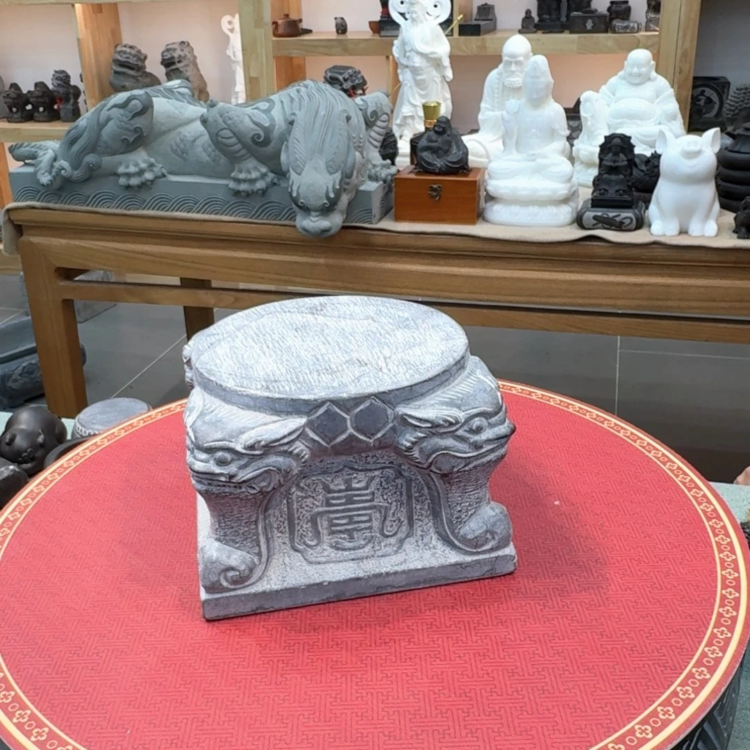 西安石晋錾石雕手工雕刻摆件