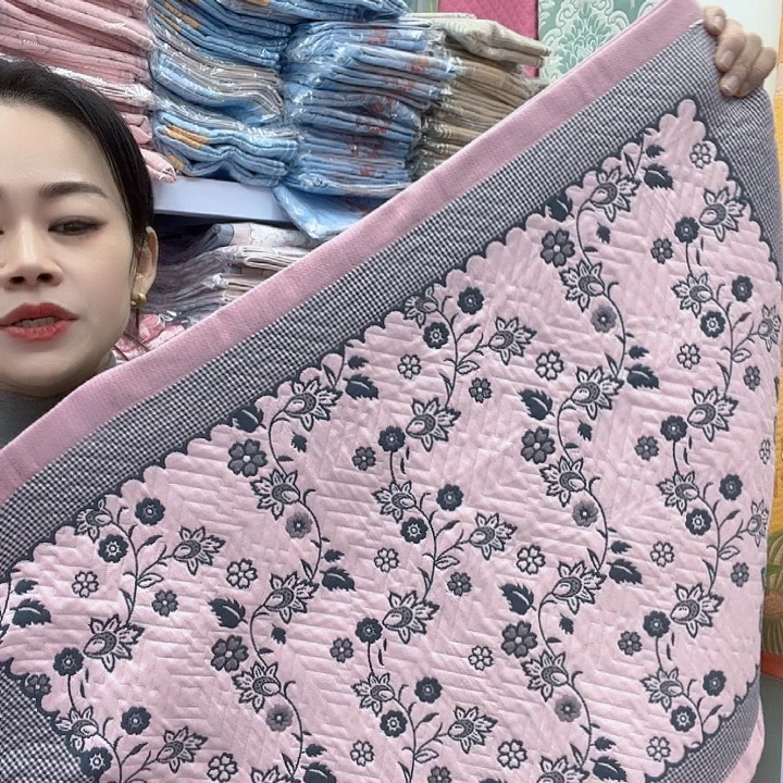 棉粉色小乱花纯棉