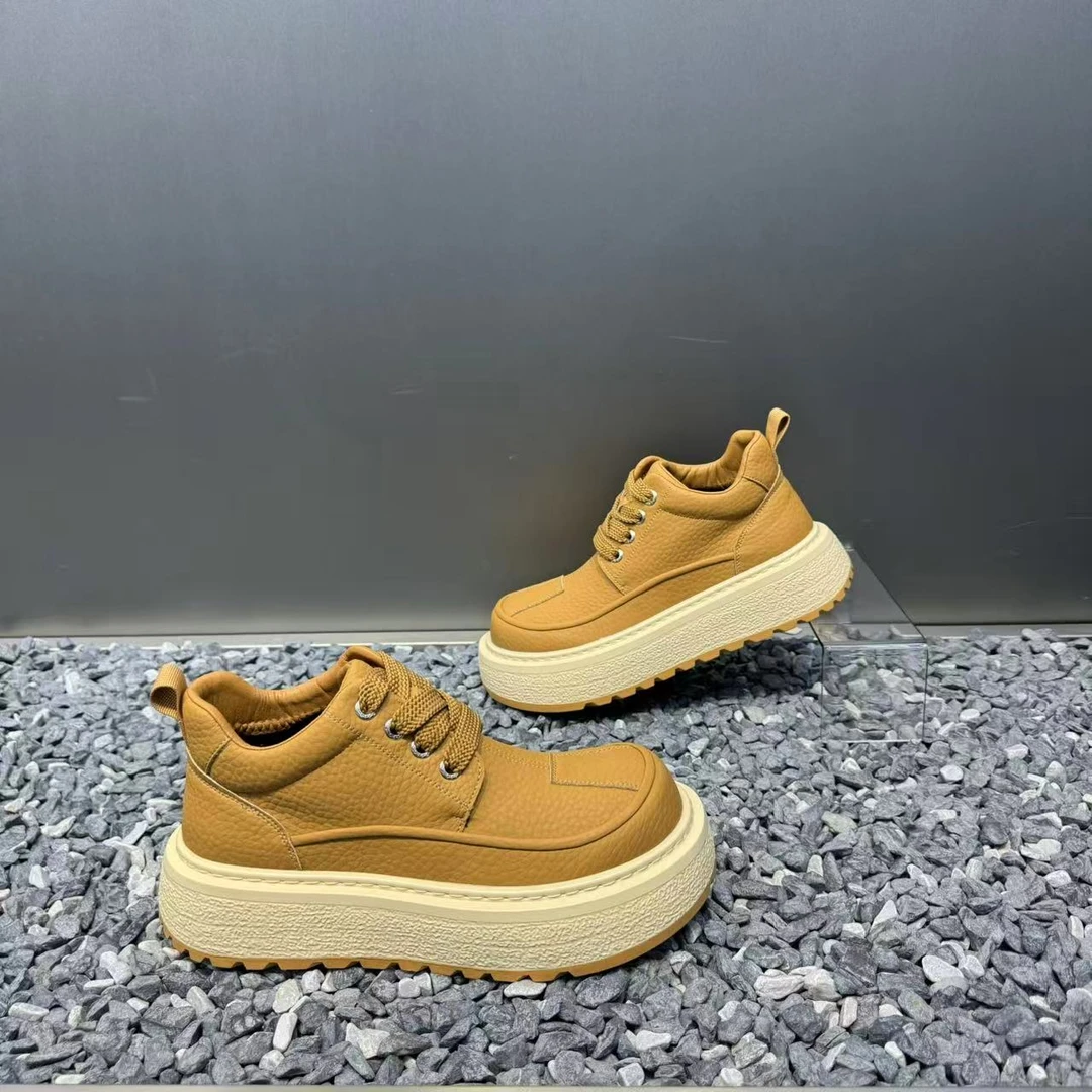 男士2025秋冬新款单棉同款加绒保暖时尚软底百搭厚底运动休闲鞋