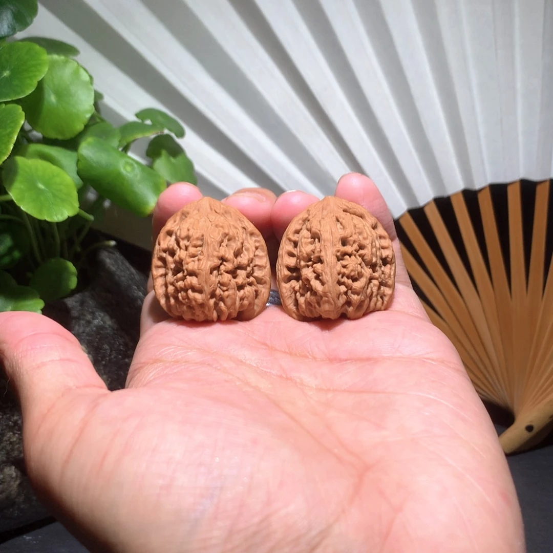 文玩核桃把件鱼的23年村将052903