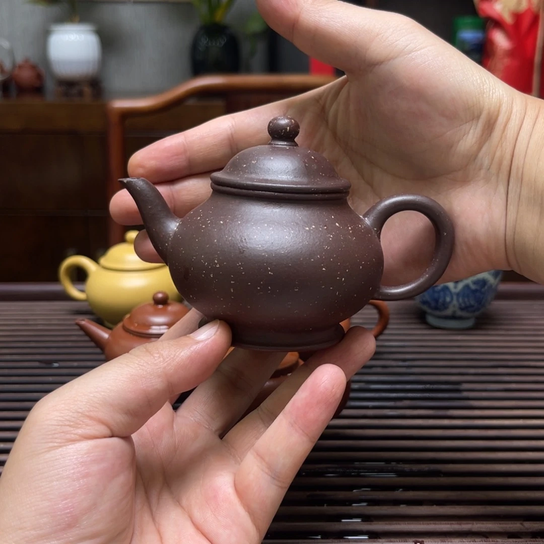 茶壶紫砂若*若霖紫泥宫灯