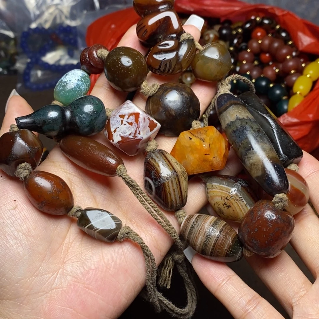 玛瑙/玉髓未镶嵌颈饰