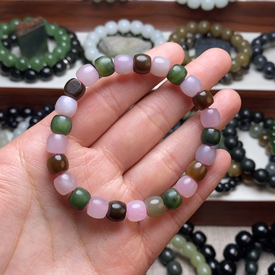 和田玉未镶嵌手串