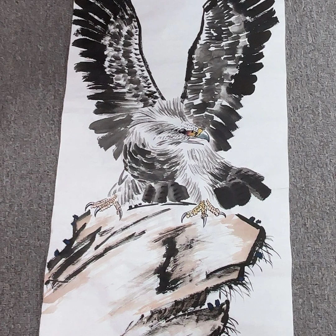 国画国画作品多次在国内外大展