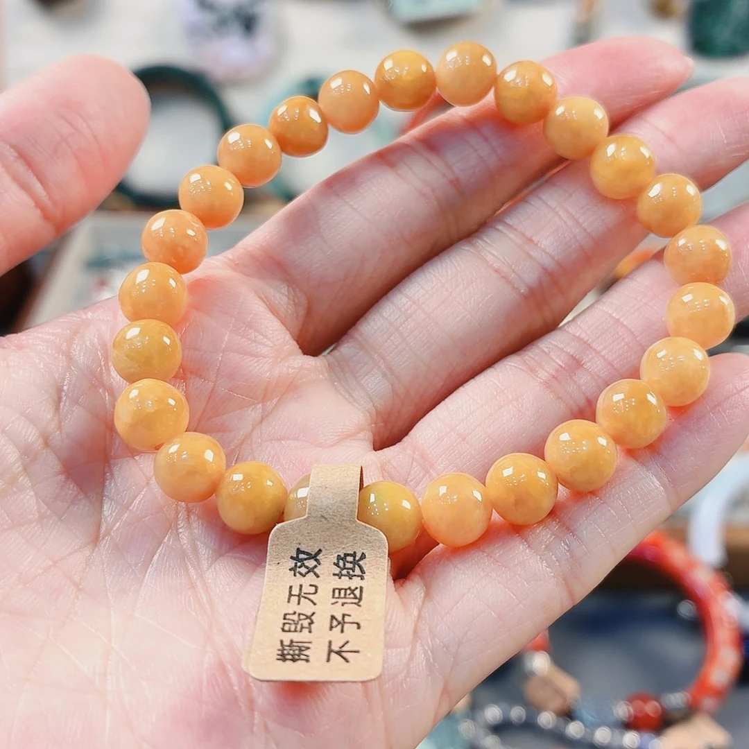 翡翠未镶嵌手链手串