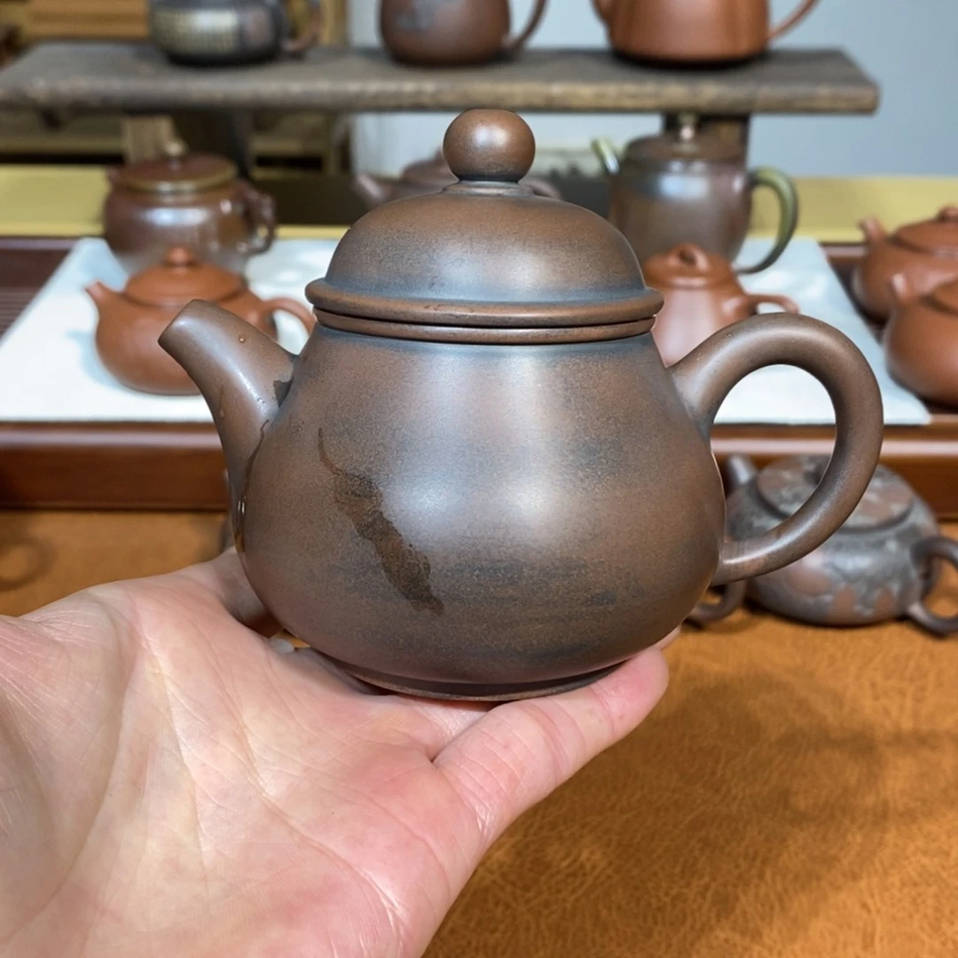 潘壶200ml坭兴陶纯手工制作