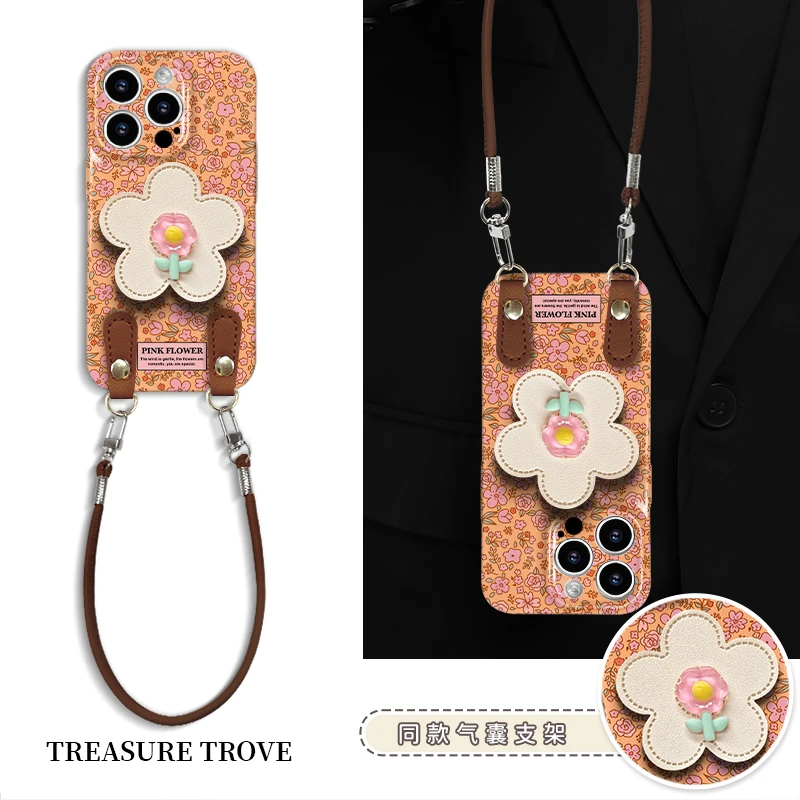 适用于苹果17华为OPPO小米VIVO时尚感简约小众软菲林手机壳CA1941