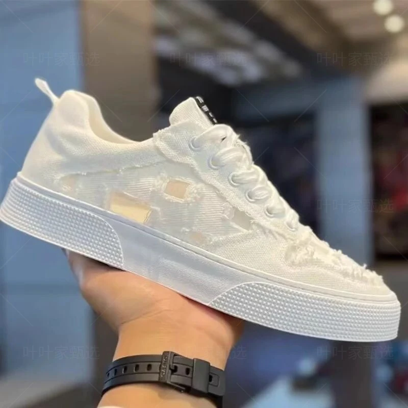 帆布男鞋夏季透气低帮运动休闲小白板鞋韩版增高男士百搭乞丐布鞋