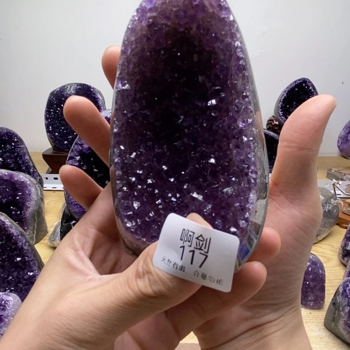 未镶嵌紫晶大型摆件（非配饰）