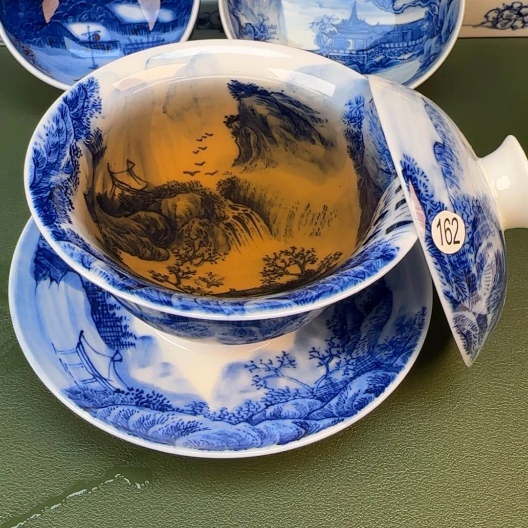 景德镇纯手工手绘茶具162