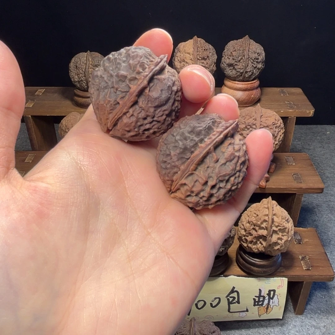 文玩核桃吊坠z荔枝元宝36mm