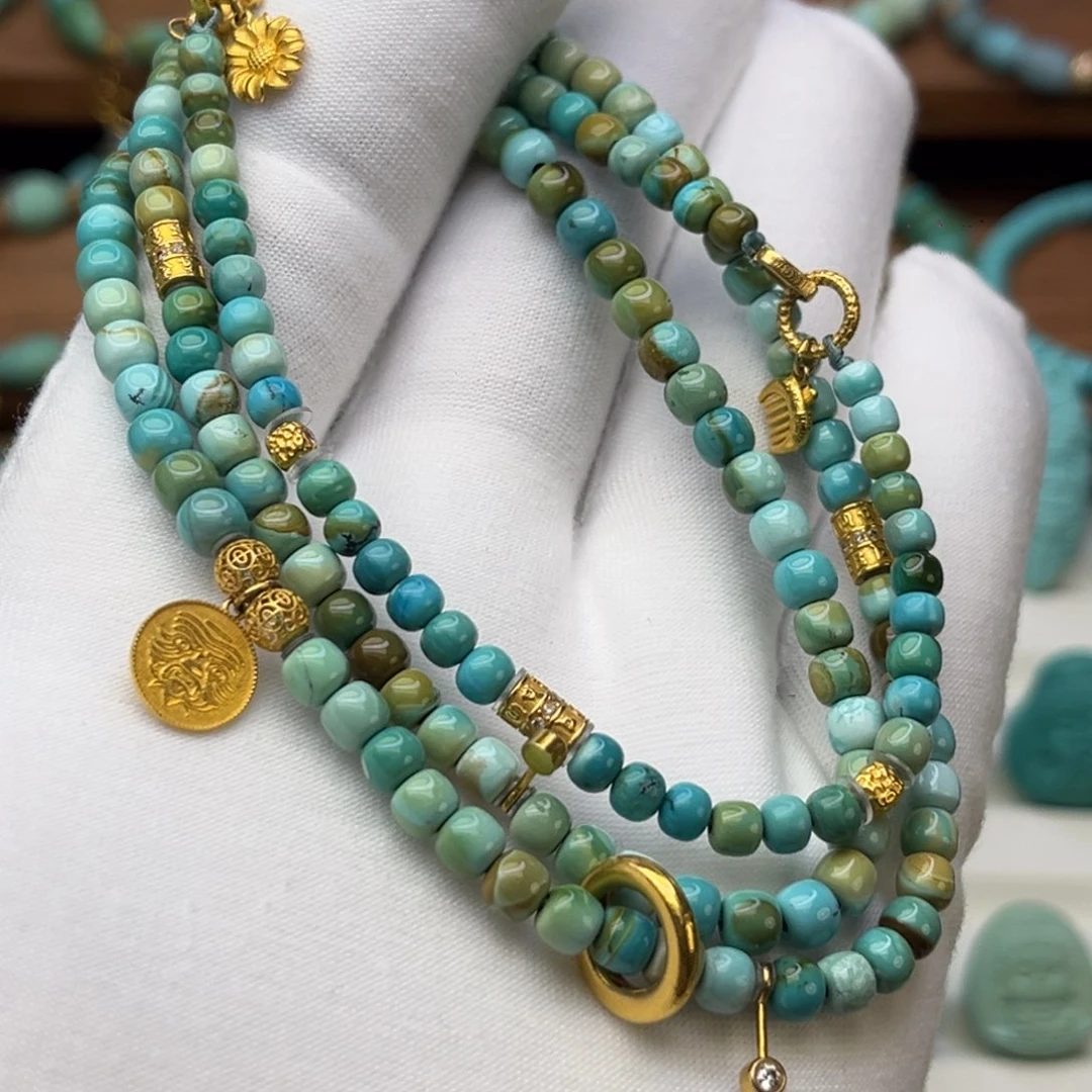 绿松石未镶嵌珠宝奇石