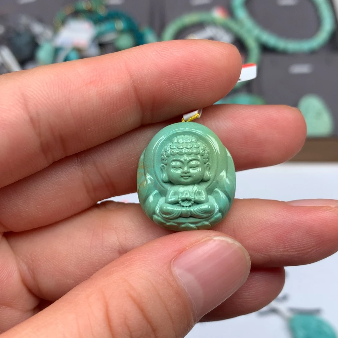 未镶嵌绿松石绿松石
