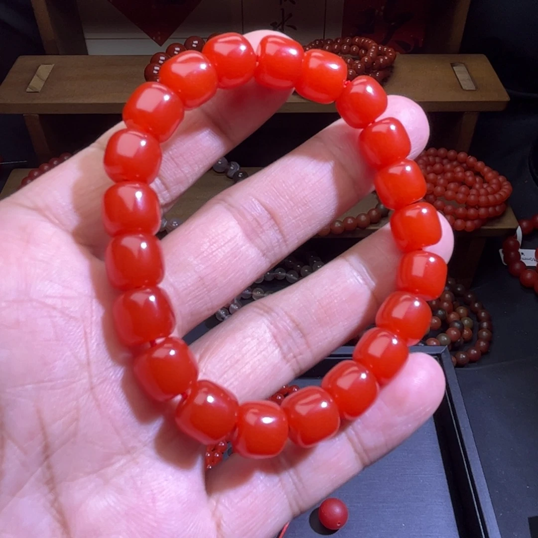 手链未镶嵌南红玛瑙10老型手串