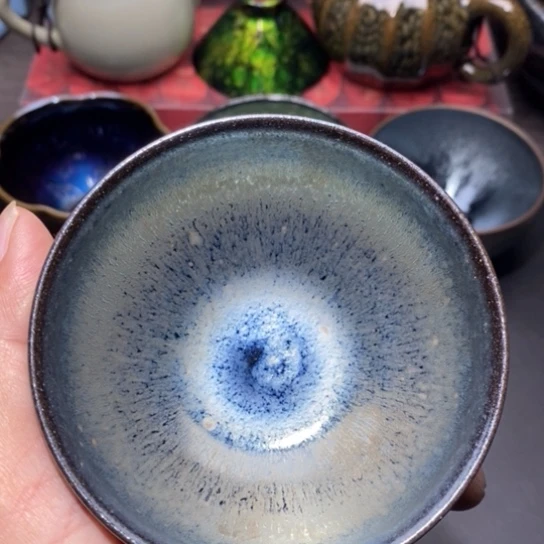 茶盏建盏主人杯茶壶盖碗品茗杯