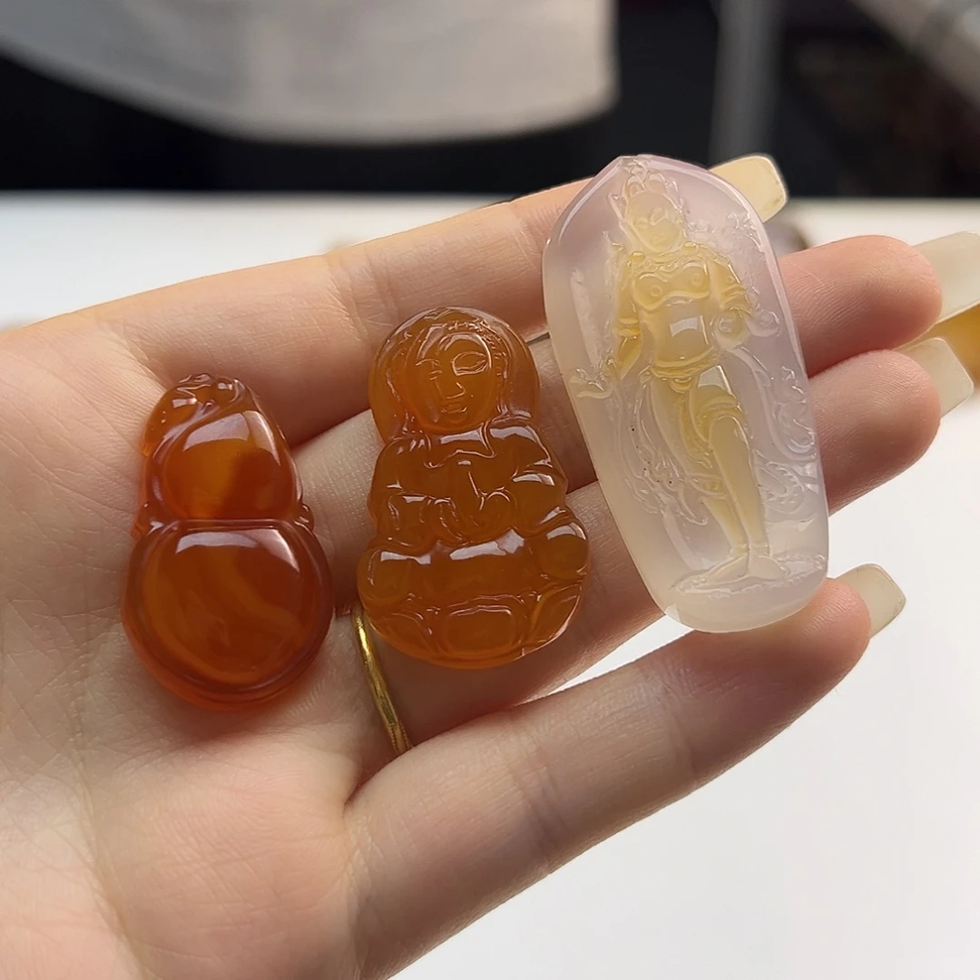 玛瑙/玉髓未镶嵌颈饰