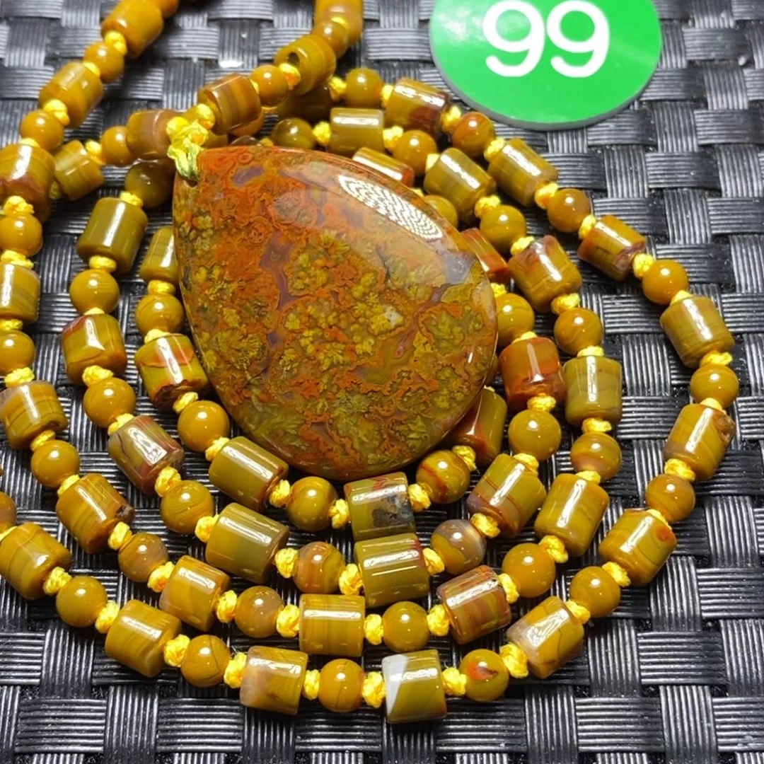 未镶嵌颈饰玛瑙/玉髓财**进